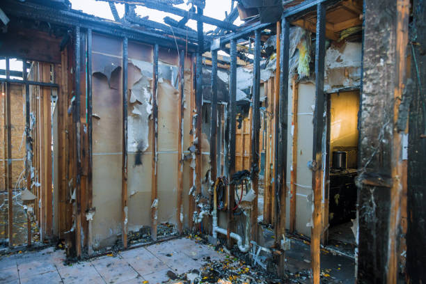 Professional Soot Cleanup technician working in Canterwood, WA